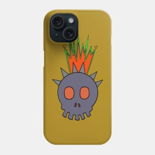 Funky Electifying Skull Phone Case