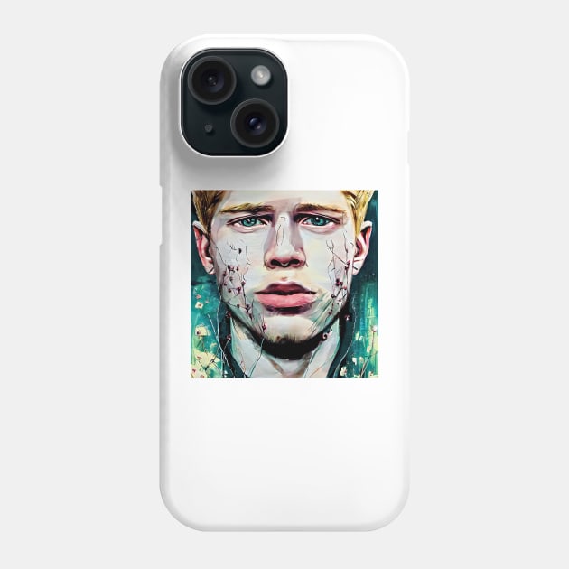 Sketch of Kevin De Bruyne Phone Case by bogfl