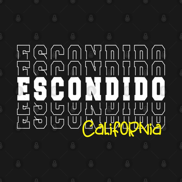 Escondido city California Escondido CA by TeeLogic