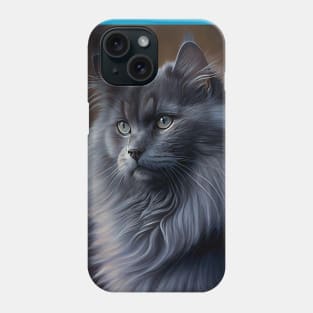 Nebelung cat Phone Case