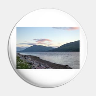 Loch Linnhe, Scotland, at sunset Pin