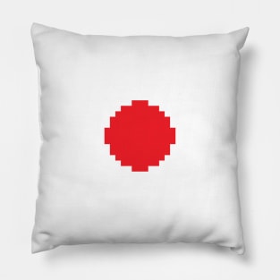 Japan Flag - Pixels Pillow