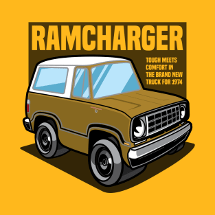 Light Gold Ramcharger - 1974 T-Shirt