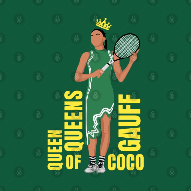 Coco Gauff Queen of Queens by mirailecs