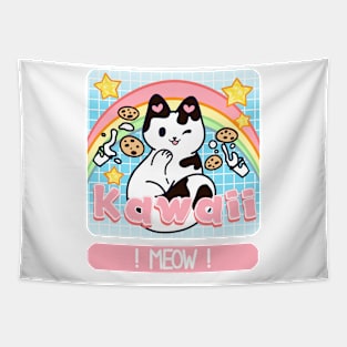 Kawaii MEOW! Tapestry