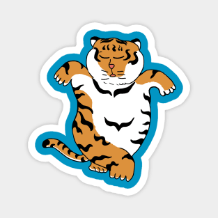 Bengal Tiger SleepWalking Magnet