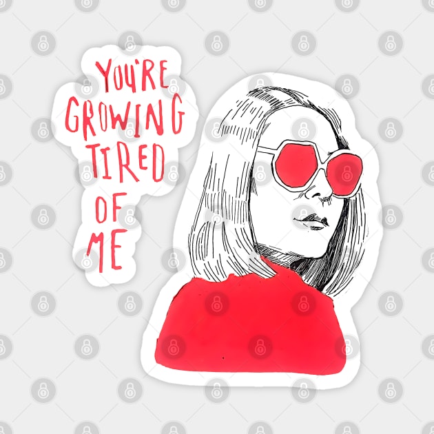 Mitski Growing Tired Magnet by TheBalestvictus