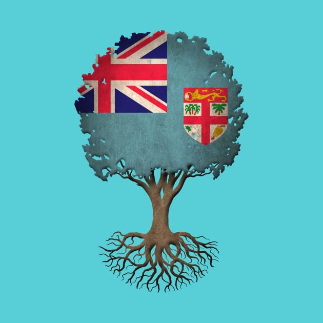 Tree of Life with Fiji Flag by jeffbartels