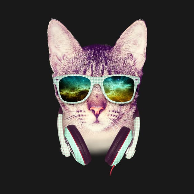 Hipster Cat by mullian