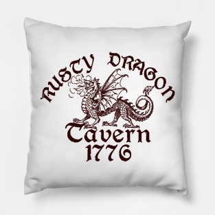 Rusty Dragon Tavern 1776 Pillow