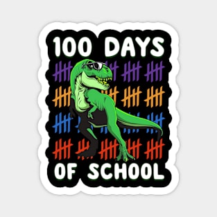 100 Days of School Boy Design Happy 100th Day of School Kids Magnet