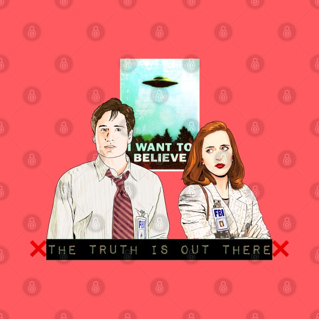 The X files the truth is out there I want to believe by Mimie20