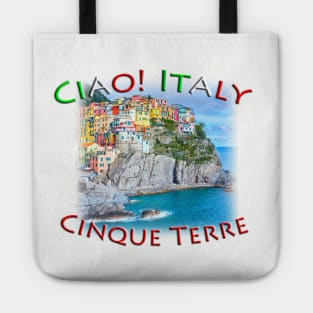 Ciao! Italy Cinque Terre Manarola Tote