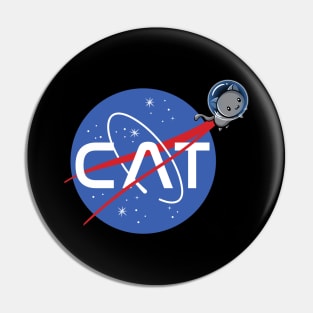 NASA Cat Pin