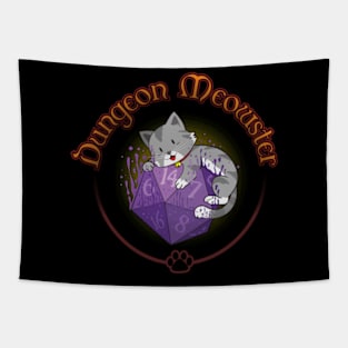 Dungeon Meowster Tapestry