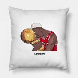 Michael Jordan First Championship Pillow