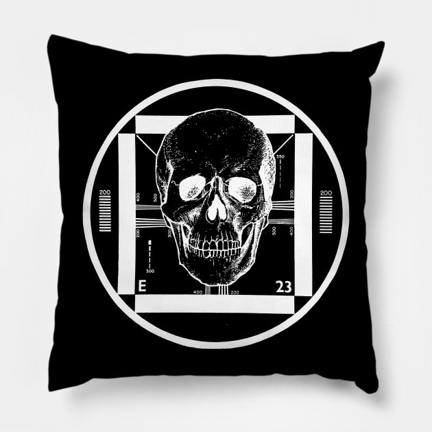 TV Test Pattern Pillow by TeeFection