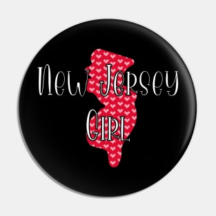 New Jersey Girl Pin