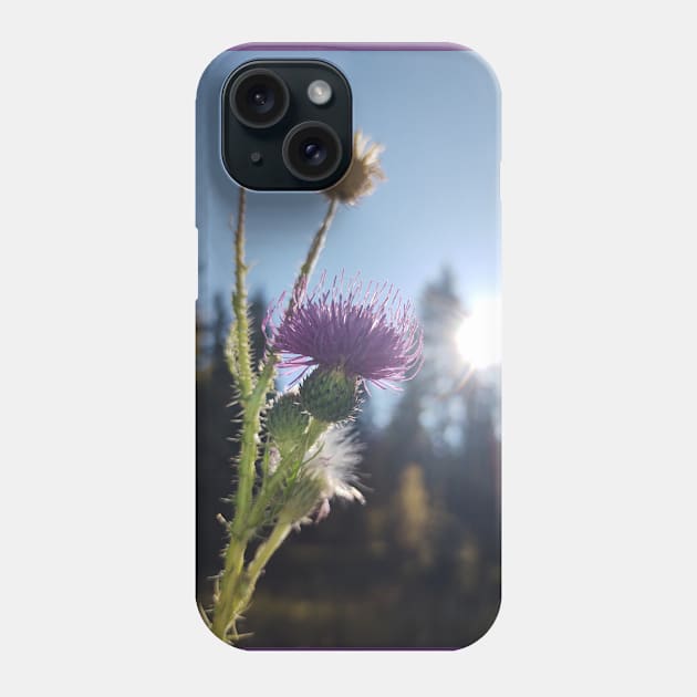 Thistle Phone Case by 🧩Jigsaw🦚Boutique🧩