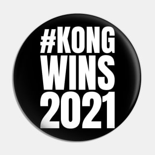 #Kong Wins 2021 Pin