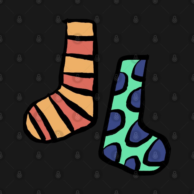 A Pair of Mismatched Socks by wildjellybeans