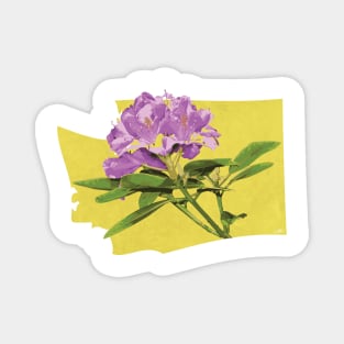 Washington State Rhododendron Magnet