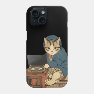 Retro Hip Hop cat Phone Case