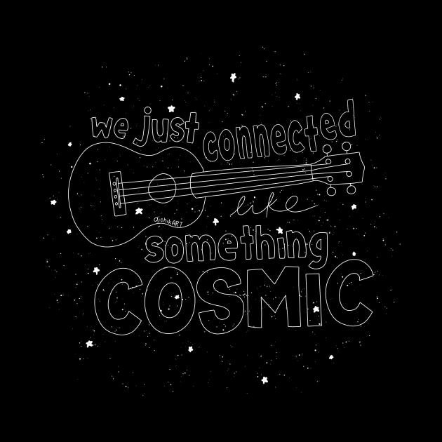 Something Cosmic - white by djchikart