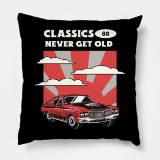 Classics never get old - Classic Car Pillow