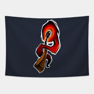 Match Flame Tapestry