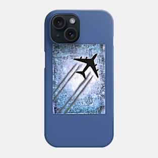 Airbus a380 in the Sky Phone Case