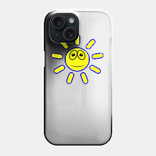 Happy sun Phone Case