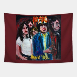 Highway to Hell Tapestry