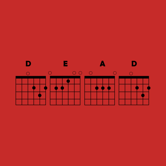 Guitar Chord "DEAD" by your mood