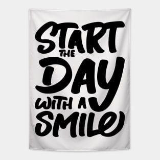 Happy Day Always Smile Tapestry