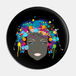 Woman Colorful Hair Pin