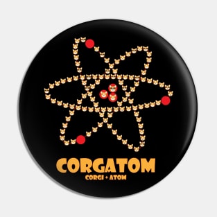 Corgi+Atom, get it? Corgatom? hehehe Pin