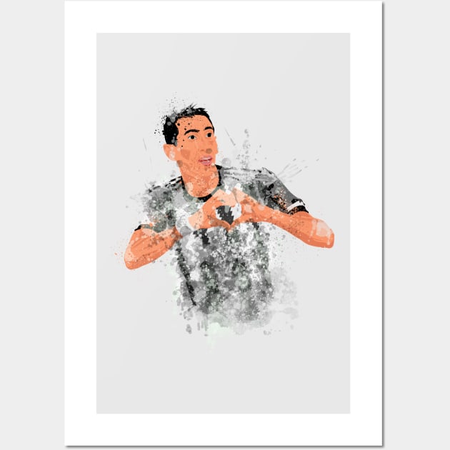 Dårlig skæbne hverdagskost Berettigelse Angel Di Maria - Angel Di Maria - Posters and Art Prints | TeePublic