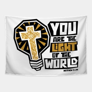 You are the light of the world Tapestry