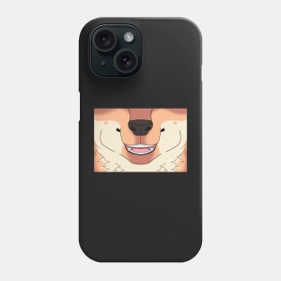 Strawberry Blonde Shepherd Face Phone Case