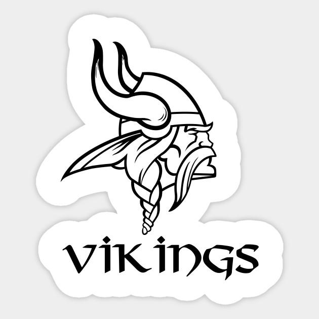 Vikings Minnesota Vikings Sticker Teepublic