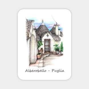 Alberobello - Puglia, Italy Magnet