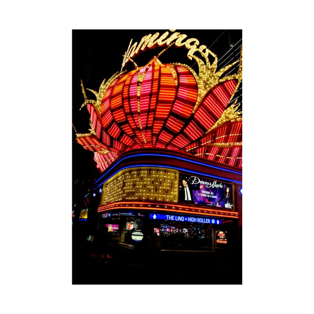 Flamingo Hotel Neon Signs Las Vegas America by AndyEvansPhotos