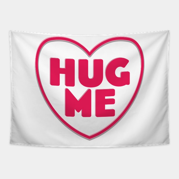 Hug Me Tapestry by nickemporium1