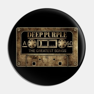 Deep purple Pin