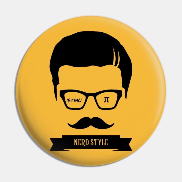 Nerd Style Pin by bar2