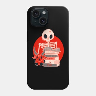 Reading is fun Phone Case