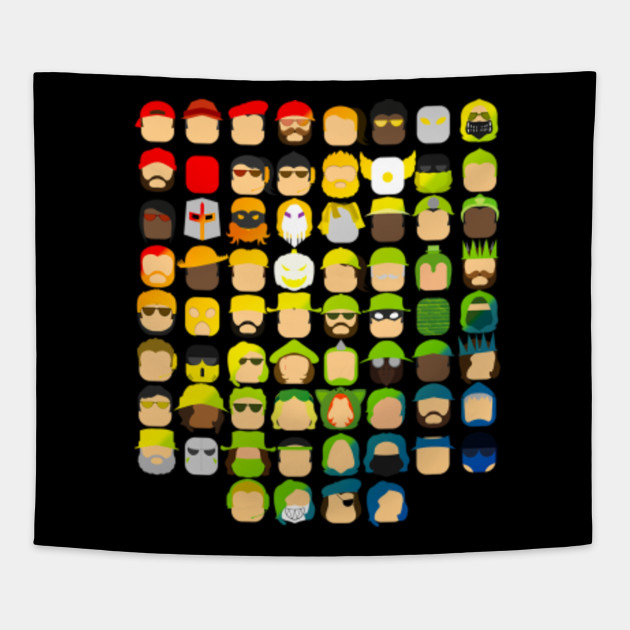 Funny Game Characters Roblox Arsenal Cast Icon Roblox Gobelin Teepublic Pl