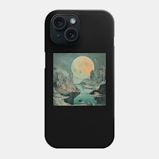 The moon world Phone Case