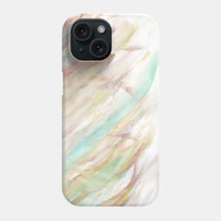 Abstract Watercolour Lines Phone Case